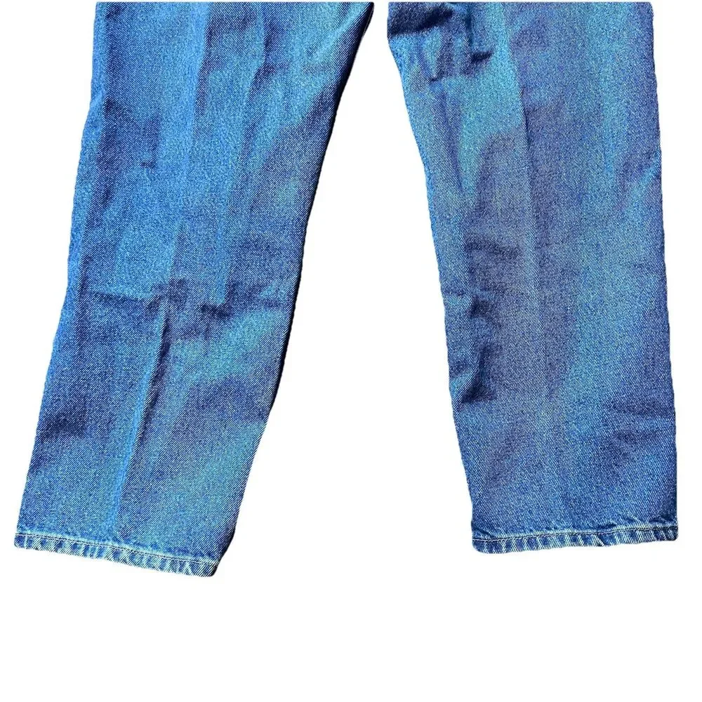 LL Bean Original Fit Traditional Blue Jeans Cotton Denim Women's 14 Petite - Picture 5 of 8